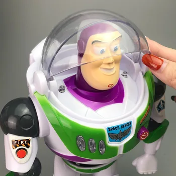 22 CM Disney Pixar Toy Story 4 Runā Buzz Lightyear Koksnes Jessie Darbības Rādītāji Modeļu Lelle Kolekcijas Rotaļlietas Bērniem Ziemassvētku Dāvanas