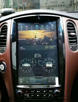Tesla Ekrāna Android PX6 Infiniti QX50 EX25 EX35 EX30 EX37 2006. -.gadam Auto multimedia Stereo atskaņotājs, DSP CARPLAY Radio, GPS Navigācija