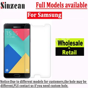Sinzean 20pcs Samsung M30S/M01S/M31S/M30S/A9 Pro/A9 Plus/A9 Pro/A8/A7/A5/A3/A710/A510 2.5 D Rūdīta Stikla Ekrāna Aizsargs
