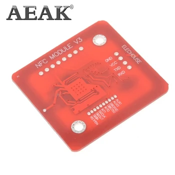 AEAK 1Set PN532 NFC RFID Bezvadu Modulis V3 Lietotāja Komplekti Lasītājs Rakstnieks Režīmā IC S50 Kartes PCB Attenna I2C IIC SPI HSU Par Arduino