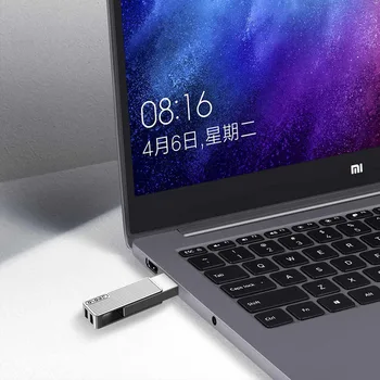 Xiaomi JESIS USB3.1 U Diska Portatīvo Alumīnija Sakausējuma 120MB/S Lasīšanas Ātrums 32G/64G/128G U Diska, USB Flash Drive, Memory Stick