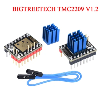 BIGTREETECH TMC2209 V1.2 Stepper Motor Vadītāja UART VS TMC2208 Par SKR V1.4 SKR V1.3 Ender 3/5 TMC2130 3D Printera Daļas, mini E3