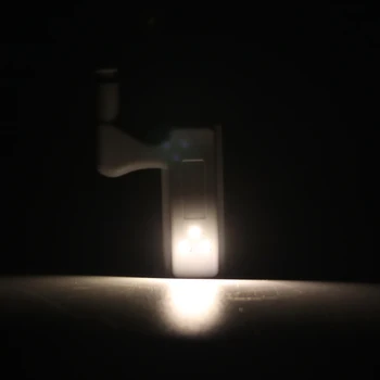 10pcs LED ministru Kabineta Viru Led Sensor Light armario Skapis, Lampa Nakts Gaisma Skapja Durvis Spuldzes Virtuves Apgaismojums 0.3 W led lampada