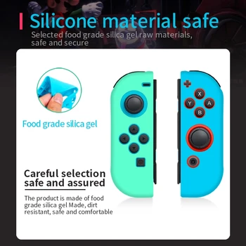 Nintendo Slēdzis Joycon Vāka Aizsargs Prieku Mīnusi Grip Gēla Aizsargu Maiņa Prieku Con Kontrolieri Silikona Ādas Anti-Slip Prieks-Con
