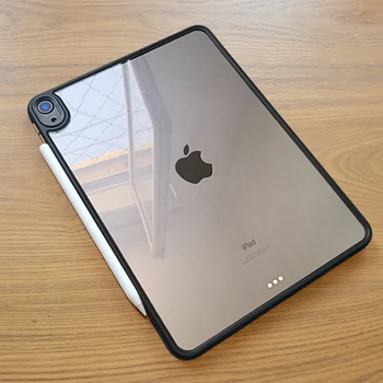 SUAIOCE Sākotnējā Būtiska iPad 4 Gaisa 2020 Aizsardzības Gadījumā, Ultra Plānas Triecienizturīgs Vāks Skaidrs Atpakaļ iPad Gaisa Lietā 10.9 collas