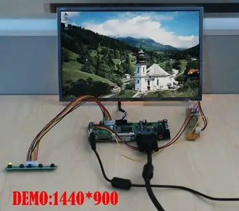 Yqwsyxl Kontroles padomes Monitoru Komplekts N170C2-L02 N170C2-L01 HDMI + DVI + VGA LCD LED ekrānu Kontrolieris Valdes Vadītāja