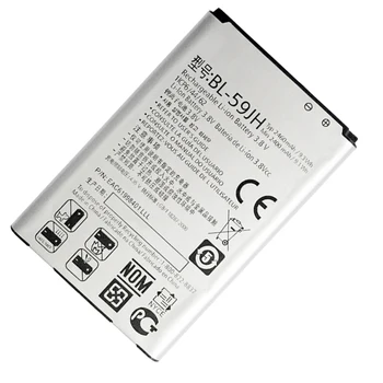 Jaunu Full 2400mAh BL-59JH Rezerves Akumulatoru LG Optimus L7 II Dual P715 P713 F3, F5 P703 VS870 Gaišs 2 Mobilo Telefonu Baterijas