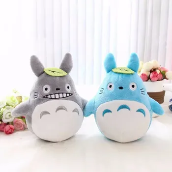 2020 Jaunu Cute 15cm Totoro Plīša Japāņu Anime Miyazaki Hayao Mans Kaimiņš Totoro Pildījumu Plīša Rotaļlietas Lelle Bērniem Bērniem