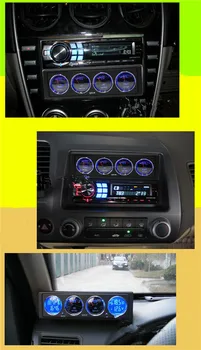 Auto modifikācijas multi-function auto audio spektra analizatora Temperatūras un sprieguma audio stāvokļa monitoringu auto spektra analizēt