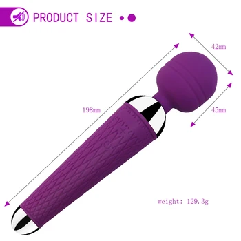 USB Maksas Av Burvju Nūjiņu Vibrators Spēcīgs Mutvārdu Clit Vibratori Anālais Massager Pieaugušo Seksa Rotaļlietas Sievietēm, Droša Silikona Seksa Produkta