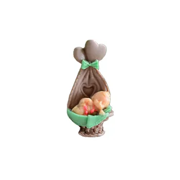 Kūka Dekorēšanas Instrumentiem Bērnu Šūpuļa Savukārt Cukura Kūka Apdare Pelējuma, Ar Rokām Darinātas Ziepes Šokolādes Diy Virtuves Konditorejas Izstrādājumu Cepšanas Rīku