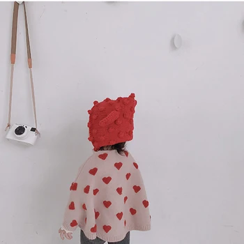 2020. gada Rudens Modes Meiteņu Džemperis Mēteli Bērnu Trikotāžas Džemperis Apģērbu, trikotāžas-Adītas Bērnu Drēbes, Bērnu Bat Piedurknēm Džemperis