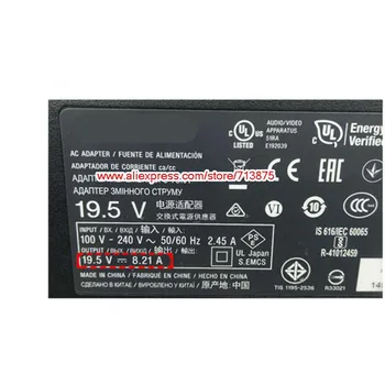 Patiesu ACDP-160D01 160W Lādētājs Sony TV 19.5 V 8.21 A XBR43X800E Bravia XBR-55X850D ACDP-160E01 KD-43XD8088 KD-43XD8305