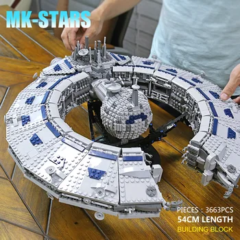 Yeshin 21003 21004 21005 Zvaigžņu Rotaļlietas Kari Celtniecības Bloki UCS Dreadnought Star Destroyer Asamblejas s Modelis Komplekti Bērniem Ziemassvētku Dāvanu
