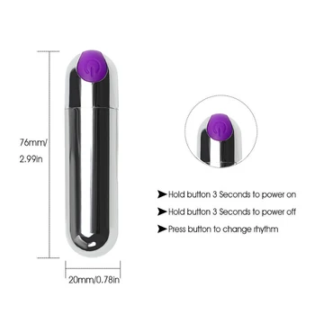 Bezvadu Tālvadības Bullet Vibrators G-spot Dzelksnis Klitora Stimulators 10 Ātrumu Anālais Dildo Vibratoru Pieaugušo Seksa Rotaļlietas Sieviete USB rotaļlietas