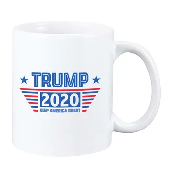 Donald Trump Krūzes 2020. Gadam Padarīt Ameriku Lieliski Atkal Kvalitātes Pakāpe Keramikas 11oz Krūze/Tase Putu Lodziņā Aizsardzības Dāvanu Viņam/Viņai-Balta