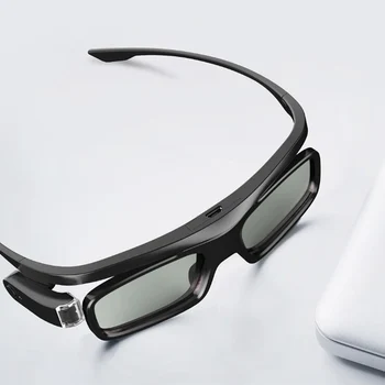 Xiaomi Uzlādējams akumulators DLP LINK Aktīvā Aizslēga 3D Brilles Viegls Stereoskopiskās Brilles TV Projektors Mājas kinozālei