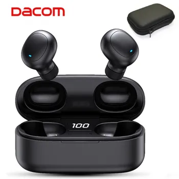 DACOM U7 TWS Taisnība Bezvadu Stereo Bluetooth Austiņas 5.0 Mini HIFI Earbuds TWS Skaļruņus ar LED Displejs, iPhone, Samsung