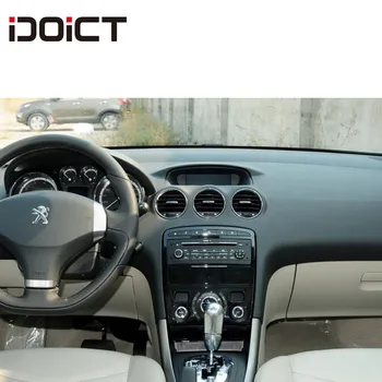 IDOICT Android 9.1 Auto DVD Atskaņotājs, GPS Navi, lai Peugeot 408, lai Peugeot 308 308SW RCZ Audio Radio Stereo Galvas Vienības