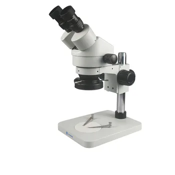 Binokulāro Mikroskopu, 7-45X Nepārtrauktu Tālummaiņu 90X Okulāru 20/40 Par Mātesplati Ar LED Gaismas Pārbaude PCB Remonts