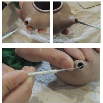 Izvēlēties Nazi Keramikas Rīki Meklētājs Rokturi, Snīpis Grunts Testēšanas Šķēlēs Dubļu Modelēšanas Māla Keramikas Skulptūru Amatniecības Instruments Griešanai