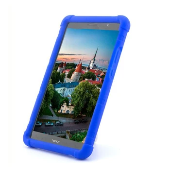 MingShore Izturīgs silikona Vāciņu Gadījumā Huawei MediaPad T3 8.0 collu KOB-L09 KOB-W09 Bērniem Draudzīgs Triecienizturīgs Bufera Tablete Gadījumā
