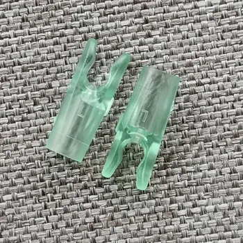 60pcs DIY Plastmasas Bultiņas Pin Nocks Izmērs L ID4.2mm ID6.2 mm 3.2 mm Bultiņas Vārpsta, Loka šaušana Piederumu