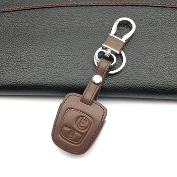 Augstas kvalitātes Īstas Ādas atslēgu ķēdes gredzenu uz lietu turētājs ,auto stils, Par Citroen C1 C2 C3 C4 Saxo Xsara Picasso Berlingo