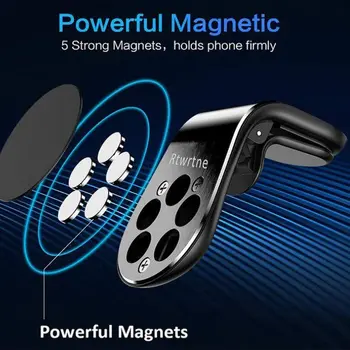 Xmxczkj Magnētisko Tālruņa Turētājs Gaisa Ventilācijas Magnētisko Auto Telefona Turētājs 360 Grādu Rotācijas Mobilo Telefonu Turētāji iPhone 11 Pro Max