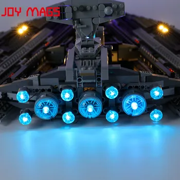 PRIEKS MAGS Tikai Led Light Komplekts 75190 Zvaigžņu Karu Pirmās kārtas Star Destroyer , (NAV iekļauts Modelis)