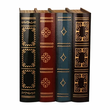 Viltus Grāmatu Kaste Vintage Uzglabāšanas Aksesuārus, Grāmatas, Rotaslietas Glabāšana Iepakošanas Mācību Grāmatā Dekoratīvi Koka Antīko Klasisko Dekoratīvo
