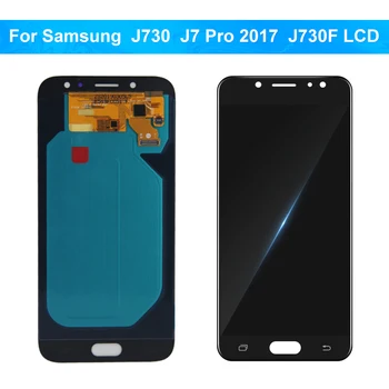 10 GAB. Super AMOLED Samsung Galaxy J7 Pro J730 LCD Samsung J7 2017 J730F J730G J730GM Displejs, Touch Screen Digitizer
