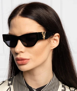 JackJad Ir 2021. Modes Atdzist Unikāla Sieviešu Dzimuma Kaķis Acu Stila Saulesbrilles Vintage Slīpums Zīmola Dizaina Saules Brilles Oculos De Sol 4383