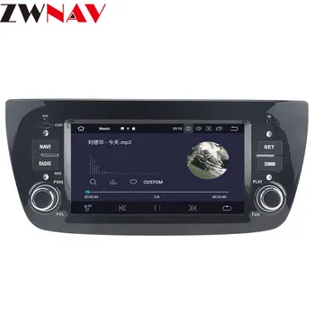 IPS 4G+64G Android 9.0 Auto DVD multimediju atskaņotājs, galvu vienība FIAT DOBLO 2010-Auto Radio Stereo, GPS Navigācija, Audio Video