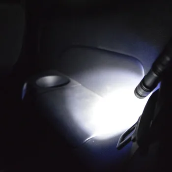 AloneFire P27 Mini tālummaiņa, LED Keychain Lukturīti, Atslēgu piekariņi Portatīvie 3Modes Keyring Gaismas Lampa Lāpu