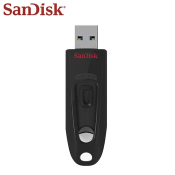 Sākotnējā SanDisk Ultra USB 3.0 Pendrive 128GB 64GB, 32GB 16GB Atmiņas karti 512 gb un 256 gb lielu Ātrumu Uzglabāšanas Disku Flash Disk For PC