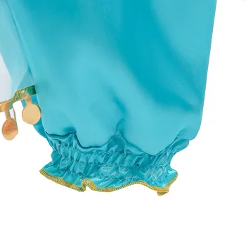 Aladdin jasmin Kostīmu Ziemassvētku bērnu kleita lamp Aladdin ir cosplay Kostīmu jasmīns princese meitene kleita Halovīni kostīms