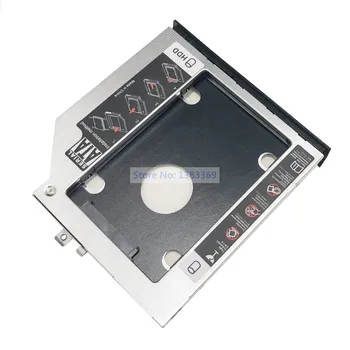 SATA 2 Cietais Disks SSD HDD Modulis Caddy Adapter HP ZBook 15 ZBook 17 G1 G2 Ar slīpā mala un Leņķis