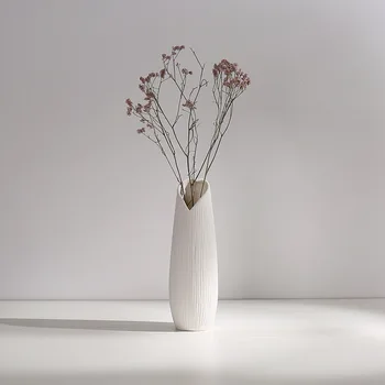 Keramikas Hidroponiskas Vāze Sausie Ziedi Garš Vāze Dekori Telpu 2020 Galda Dekorēšana Dzīvojamā Istaba Vienošanās Eiropas Mājas Dekoru