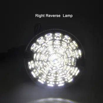 Par Land Rover Defender Kabriolets Automašīnas Aizmugurē LED Backup gaismas Miglas Lukturi Atpakaļgaitas lukturi