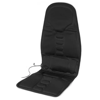 Daudzfunkcionāls Auto Krēsls Ķermeņa Masāža Ar Siltuma Mat Sēdekļa Vāku Mazinātu Kakla Sāpes Jostas Atbalstu Pad Back Massager