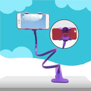 Universālas Elastīgu Slinks Turētājs Roku Mobilo Tālruni, Statīva Turētājs, Galda, Galda Klipu Turētājs Muti Krāsu SamSung iPhone Xiaomi