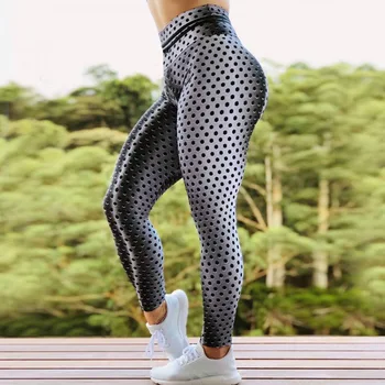 2019 Rozā krāsu Zeķes Karstā Pārdot Sieviešu Melnais push up legins Digitālās Drukas Bikses Bikses Plus Lieluma Stiepuma legging