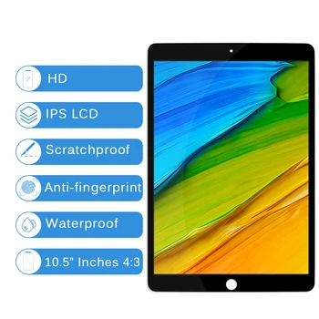 Oriģinālā iPad Pro 10.5 A1709 A1701 LCD Displeja Matrica Touch Screen Tablet Digitizer Asamblejas nav Pogu Home EMS 3140 3141