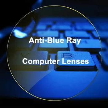 1.67 Anti-Blue Ray Vienots Redzējums, Sieviešu un Vīriešu Optisko Lēcu Recepti Redzes Korekcijas Lēcas Digitālās Ierīces