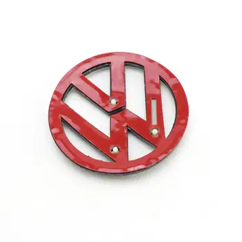 110mm Oglekļa Šķiedras Izskatās Priekšējās Restes Emblēma Logo Emblēma Nomaiņa VW Volkswagen Scirocco MK3