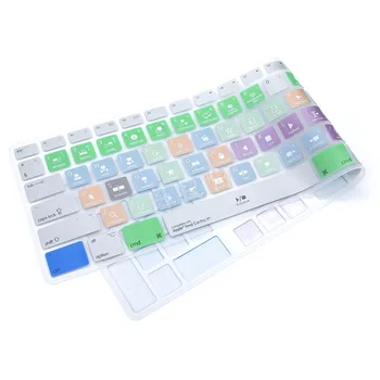 Final Cut Pro X Karstie taustiņi Dizaina Tastatūras Vāciņš Ādas Apple Keyboard ar Ciparu Tastatūru, USB Vadu, lai iMac G6 DesktopPC Vadu