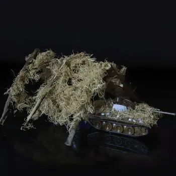Maskēšanas Nokalta Zāle DIY Materiāliem Militārā Skatuves Diorāma Smilšu Tabula Ainavu Hobijs