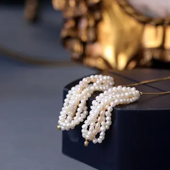 SINZRY 2020. gadam, dabas rīsu saldūdens pērļu vintage elegants piliens auskari līnijas dāma roku darbs rotaslietas