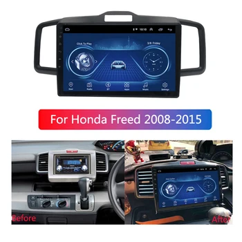 10 collu Android 9.0 automašīnas radio, gps navigācijas sistēmas, Honda atbrīvoja 2008-multivides atskaņotājs audio stereo autoradio no 2 din